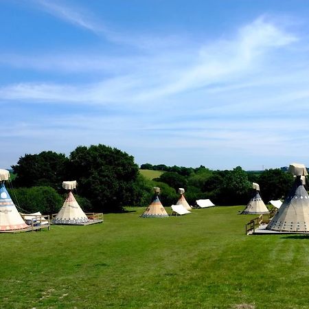 Big Sky Tipi Holidays Wartling Exteriér fotografie