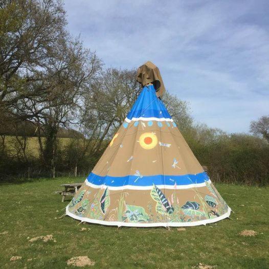 Big Sky Tipi Holidays Wartling Exteriér fotografie